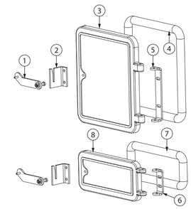 Repair Parts 3 Diagram and Parts List for VG4020  US Stove Company Heating Stove